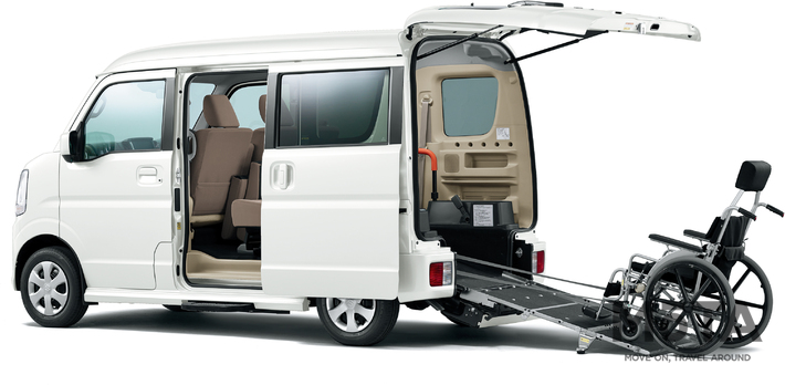 スズキ 福祉車両ウィズシリーズ「エブリイ/エブリイワゴン 車いす移動車」