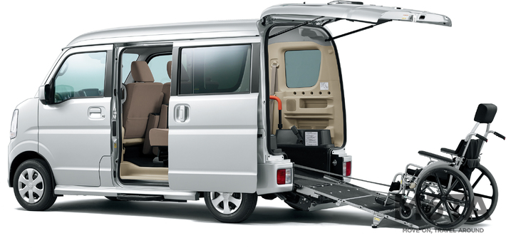 スズキ 福祉車両ウィズシリーズ「エブリイ/エブリイワゴン 車いす移動車」