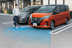 「全方位運転支援システム」踏み間違い衝突防止アシスト　イメージ[日産 新型セレナ(2019年8月1日マイナーチェンジ)］