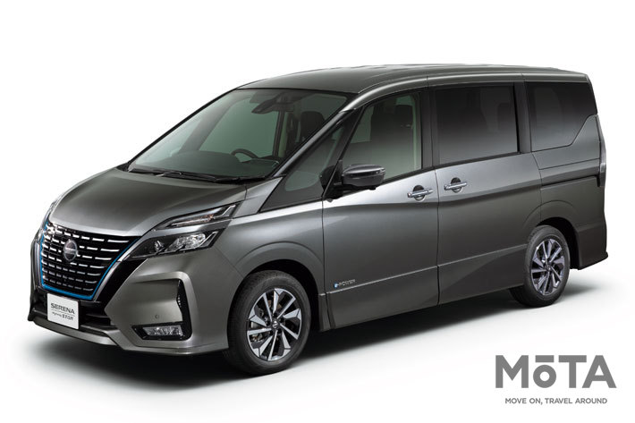 ボディカラー ダークメタルグレー（M）[日産 新型セレナ(2019年8月1日マイナーチェンジ)］