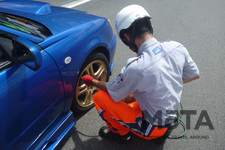 JAFが夏休み中のタイヤトラブル防止を呼びかけ