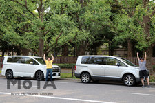 神宮外苑から、いざスタート！【三菱 デリカD:5で行く渋滞対決 2019お盆編】