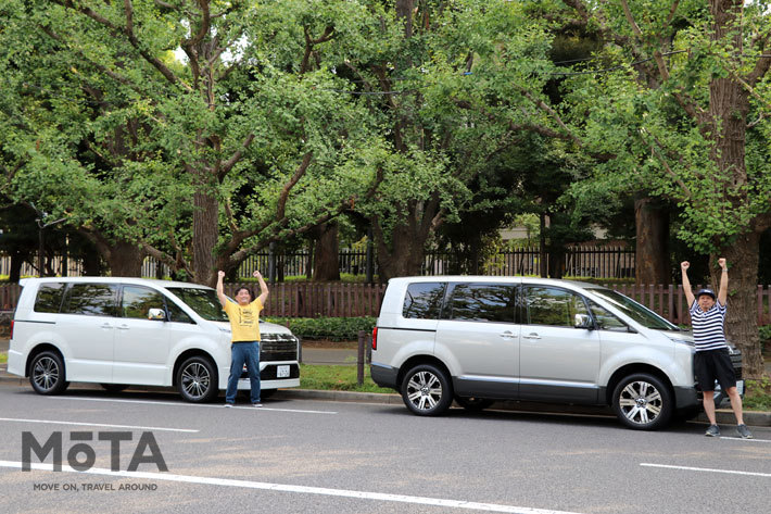 神宮外苑から、いざスタート！【三菱 デリカD:5で行く渋滞対決 2019お盆編】