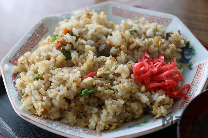 チャーハン(600円)は家庭の味を想わせる懐かしい風情／「ドライブイン 道」(群馬県富岡市)[三菱 デリカD:5で行く渋滞対決 2019お盆編]