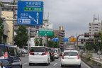 環八から見る関越道・東京外環道の誘導表示