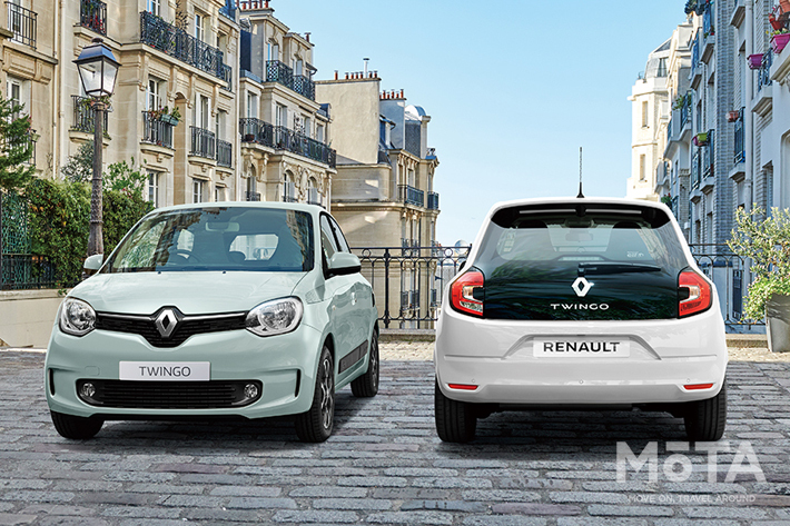 ルノー トゥインゴがマイナーチェンジ|洗練されたデザインと新たな機能を搭載