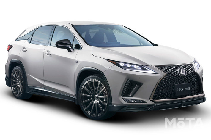 レクサス 新型RXにTRDパーツが登場｜好評の黒塗装エアロパーツを