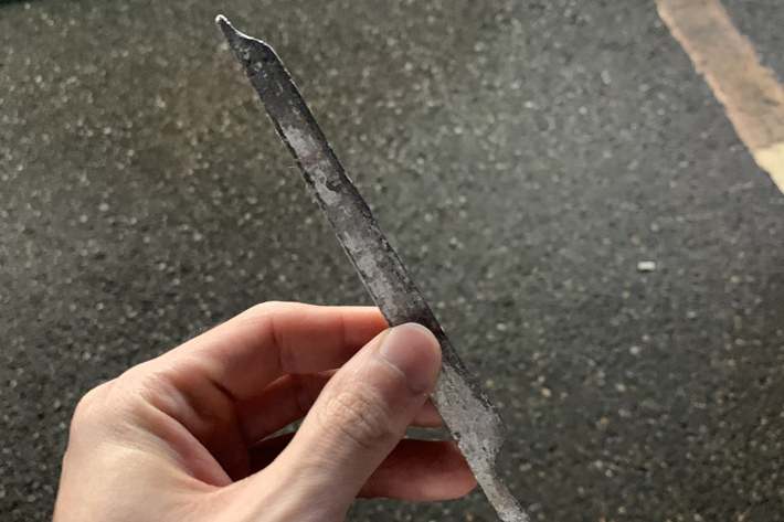 タイヤ パンク・バースト