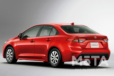 新型カローラ G-X (スカーレットメタリック)