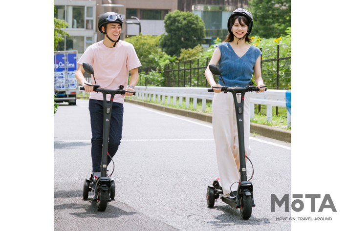 公道を走れる電動キックボード Free Mileを発売　 ～原付扱いでナンバーを取得し、保険も入れる～