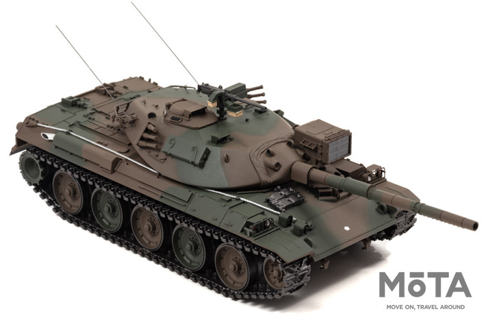 74式戦車が手の平サイズのミニチュアモデルで登場！(画像ギャラリー No