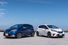 （左）日産 ノートe-POWER AUTECH （右）日産 ノート e-POWER NISMO S