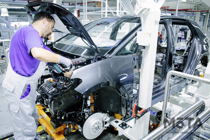 ツヴィッカウ工場にて