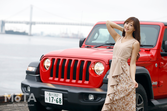 Jeep Wrangler × 林紗久羅