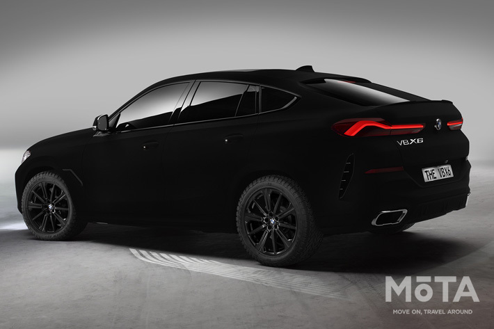 BMW 新型X6 Vantablack（ベンタブラック）