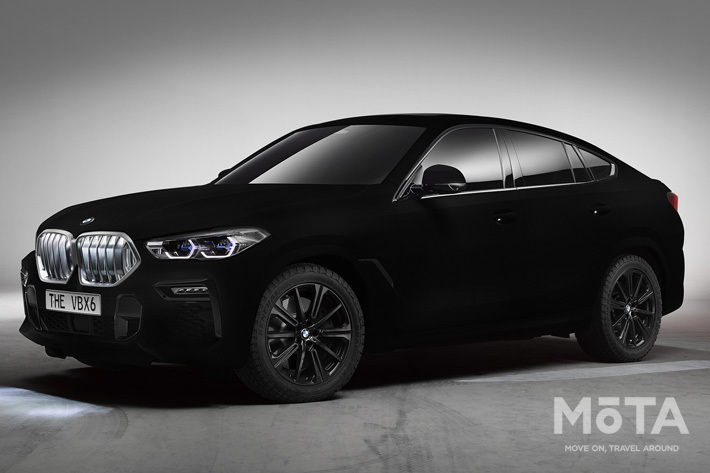 BMW 新型X6 Vantablack（ベンタブラック）