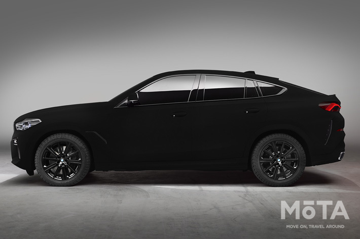 BMW 新型X6 Vantablack（ベンタブラック）