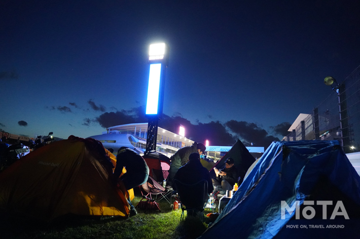 鈴鹿サーキット ルマン式キャンプ
