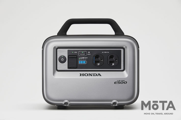 本格オーディオ機器向けハンディタイプ蓄電機「LiB-AID(リベイド) E500 for Music」(ワールドプレミア)[Honda・東京モーターショー2019]