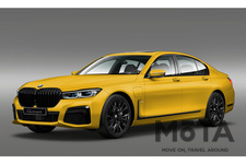 BMW 新型「745e Mスポーツ マイスターヴェルク」スピードイエロー