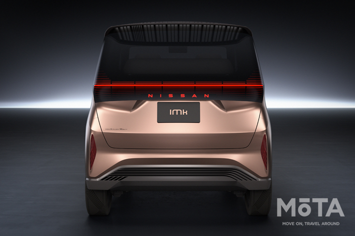 電気自動車（EV）のコンセプトカー「ニッサン IMk」