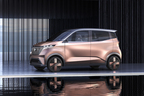 電気自動車（EV）のコンセプトカー「ニッサン IMk」