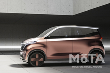 電気自動車（EV）のコンセプトカー「ニッサン IMk」