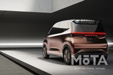 電気自動車（EV）のコンセプトカー「ニッサン IMk」