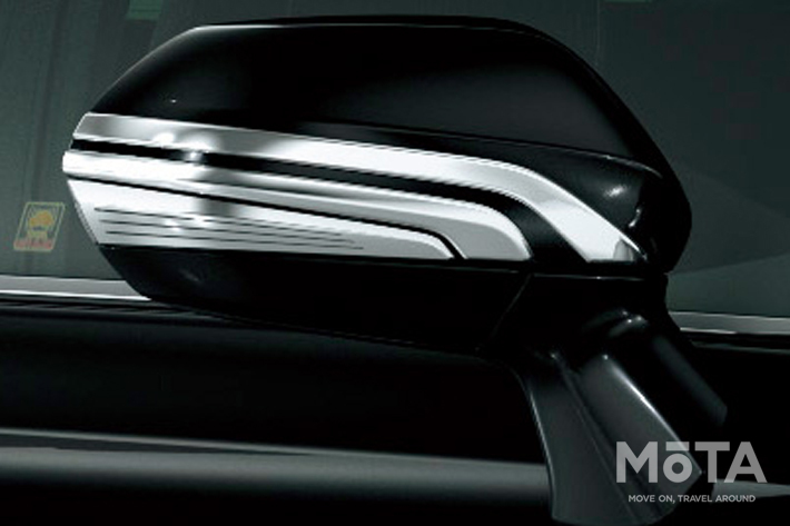 トヨタ クラウン特別仕様車 モデリスタパーツ フロントウイングスポイラー（スモークメッキ）