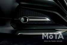 トヨタ クラウン特別仕様車 モデリスタパーツ フロントウイングスポイラー（スモークメッキ）