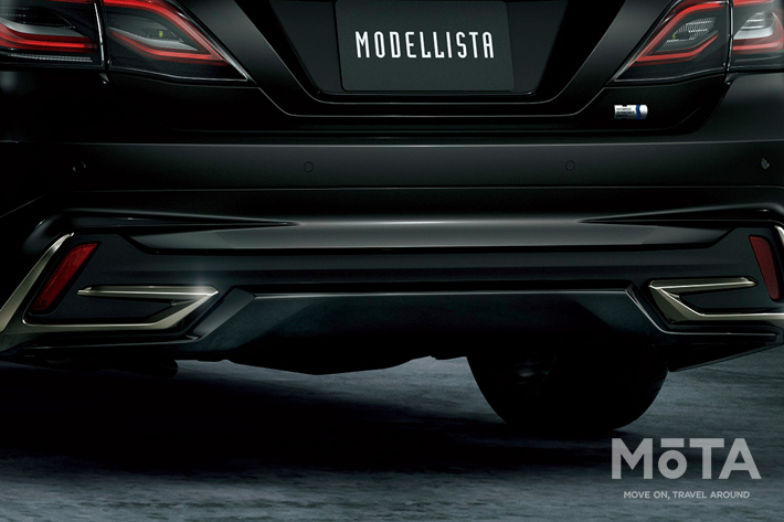 トヨタ クラウン特別仕様車 モデリスタパーツ リヤスカート（スモークメッキ）