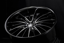 WORKよりホイールのカスタムカラー「ブラックミラーバフ」登場  