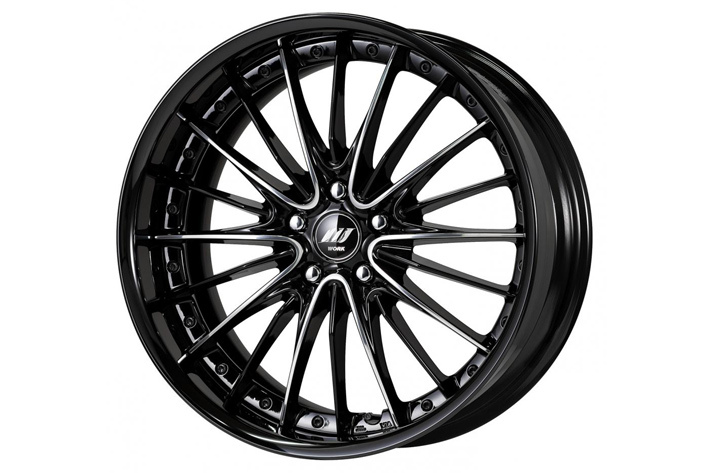 WORKよりホイールのカスタムカラー「ブラックミラーバフ」登場