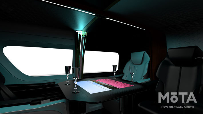 インテリアコンセプト「Resort Tourer Concept」