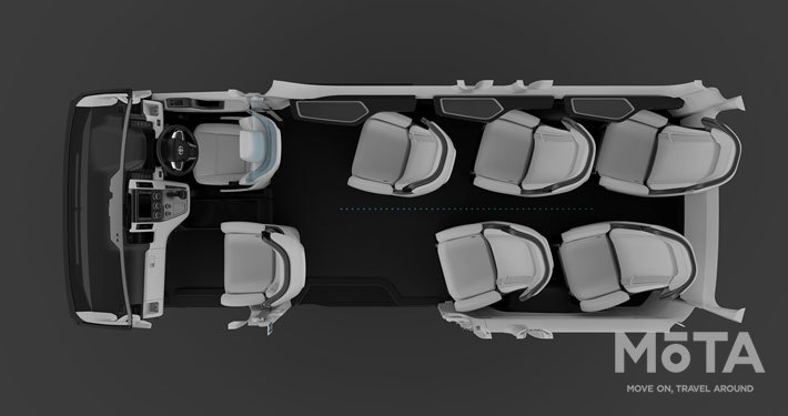 「Business Liner Concept」[東京モーターショー2019 トヨタ車体ブース コンセプトモデル]