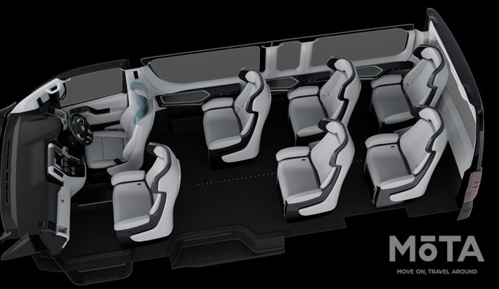 「Business Liner Concept」[東京モーターショー2019 トヨタ車体ブース コンセプトモデル]