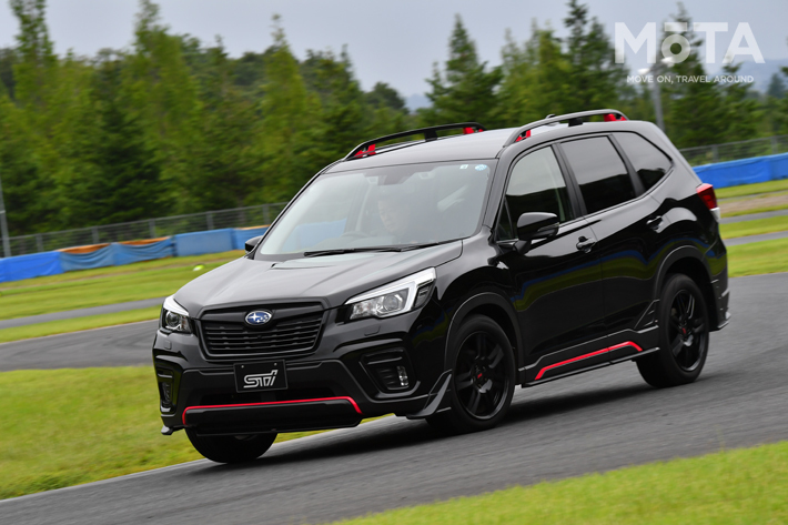 スバル フォレスター STIパーツ装着者
