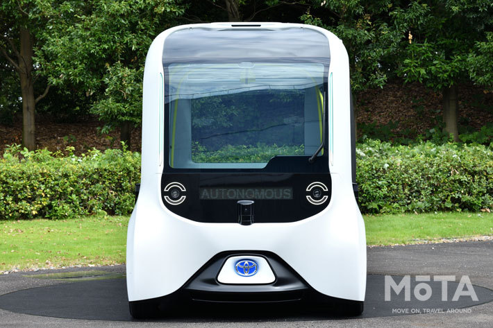 トヨタ「e-Palette(イー・パレット)」東京2020オリンピック・パラリンピック仕様[Autono-MaaS専用EV／東京モーターショー2019 トヨタ自動車ブース出展車両(参考出品)]