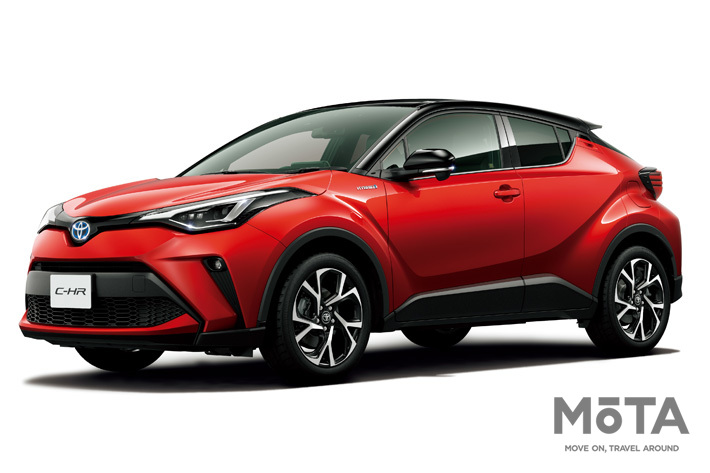 トヨタ C-HR G ブラック×エモーショナルレッドII