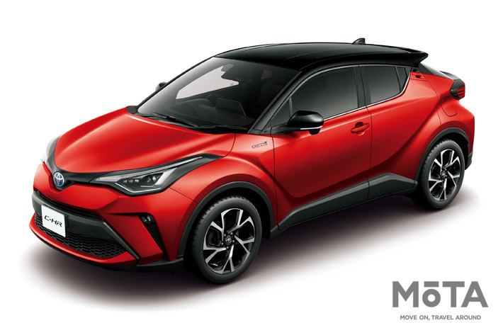 トヨタ C-HR G ブラック×エモーショナルレッドII