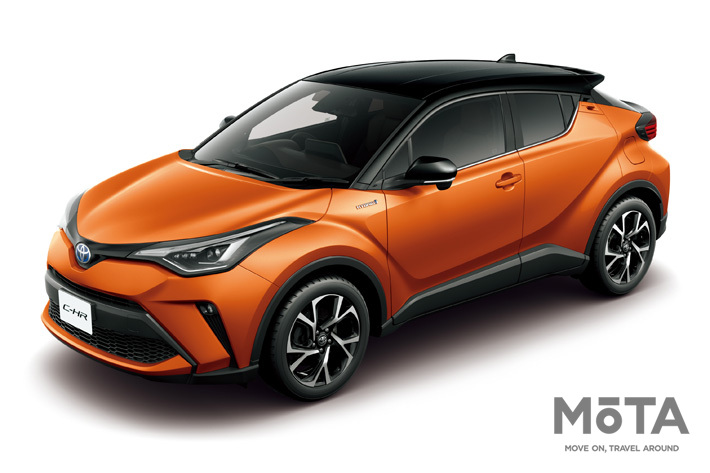 トヨタ C-HR G ブラック×オレンジメタリック