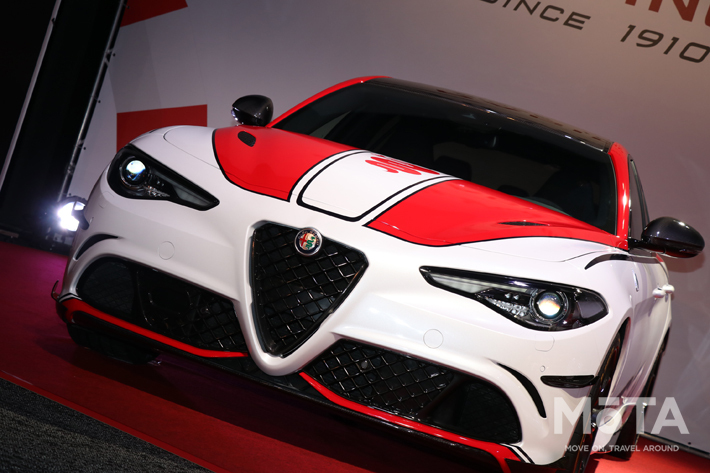 アルファロメオ ジュリアクアドリフォリオ F1トリビュート