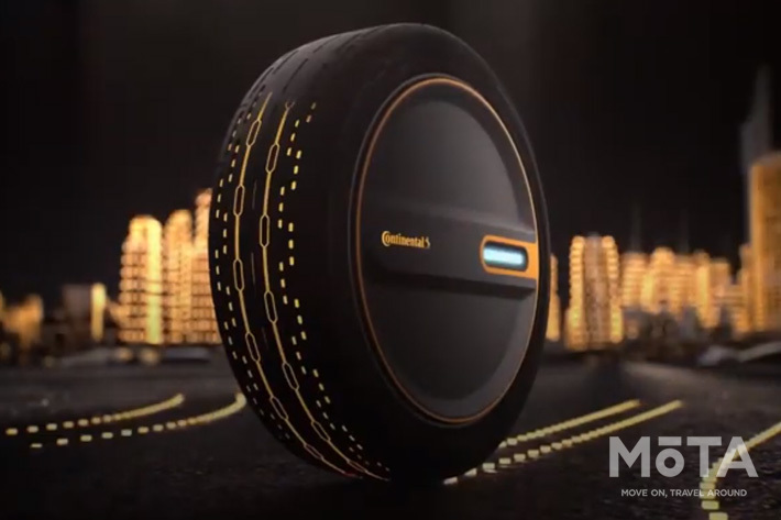 コンチネンタル 未来に向けた新タイヤ「コンチ・ケア」を展示【東京モーターショー2019】