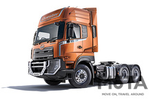 UDトラックス 新興国市場向け大型トラック クエスター（GWトラクター）