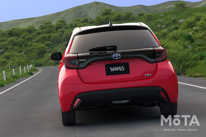 トヨタ 新型車ヤリス（プロトタイプ）