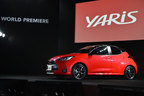 トヨタ ヤリス HYBRID G(ボディカラー：コーラルクリスタルシャイン×ブラック2トーン/プロトタイプ)｜トヨタ新型コンパクトカー「YARIS(ヤリス)」 WORLD PREMIERE(2019年10月16日)