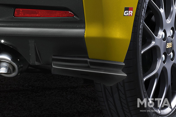 「コペン GR SPORT」 TRDパーツ GRリアサイドスポイラー