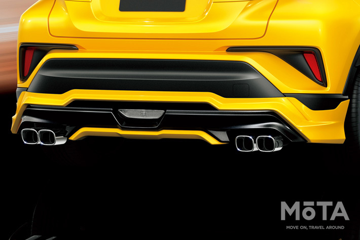 トヨタ 新型C-HR モデリスタパーツ BI リアスタイリングキット