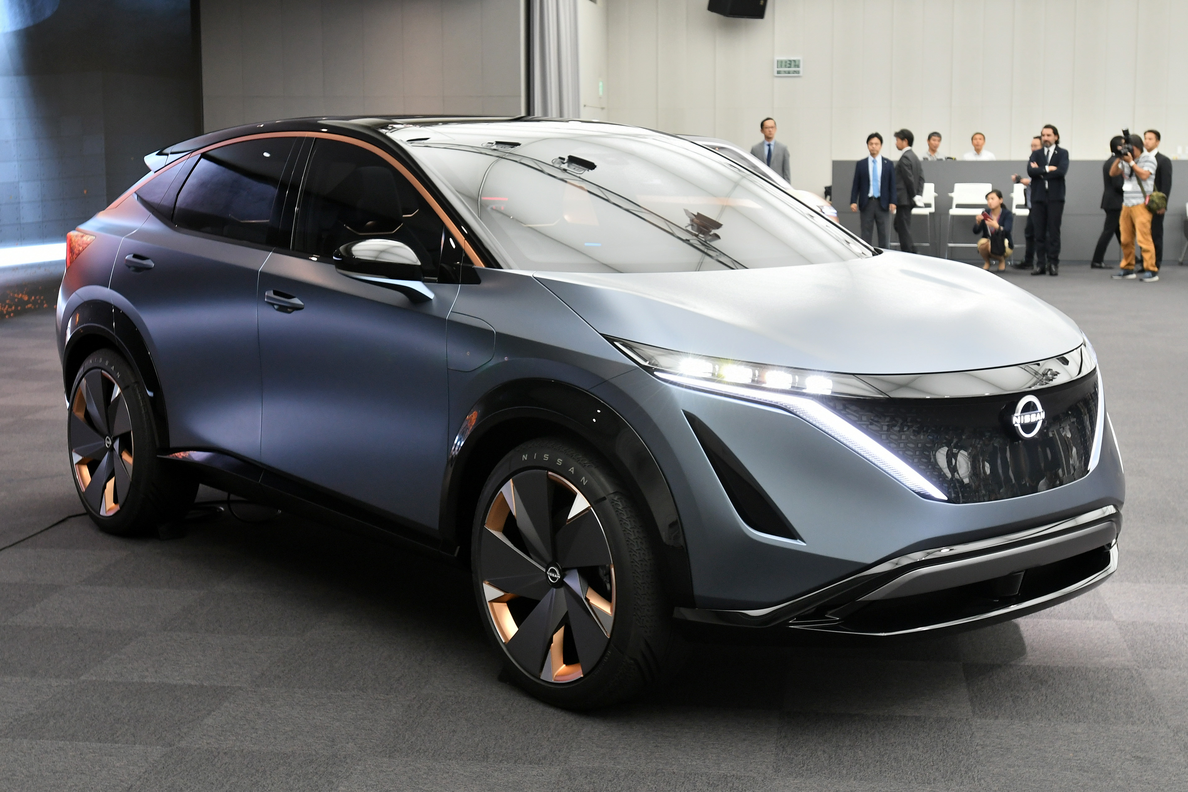Gt Rなど名車のノウハウを凝縮 塊デザインも超イイ日産 アリア 期待大の最新evたち フォトギャラリー Mota