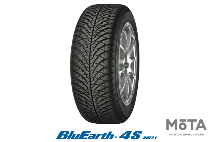 ヨコハマタイヤのオールシーズンタイヤ「BluEarth-4S AW21」を